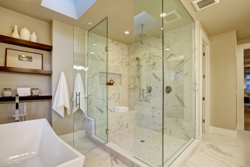 Spa-Style Shower with Multiple Jets